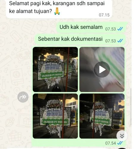 Pengiriman Papan Bunga Selamat Begajah Sukoharjo