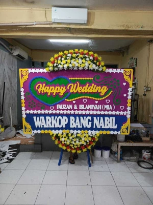Papan Bunga di Begajah Sukoharjo