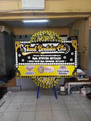 Papan Bunga di Begajah Sukoharjo